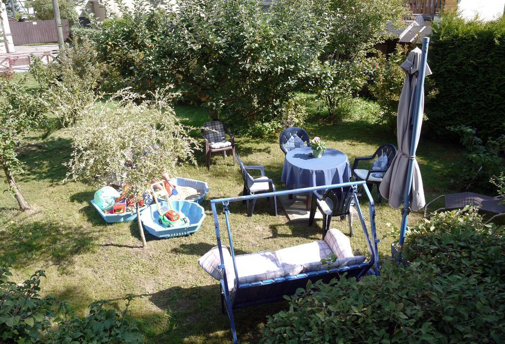 Familien-Ferienwohnung Haustein Konigswalde Exteriér fotografie