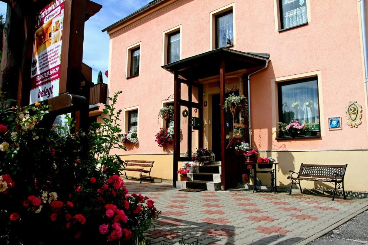 Familien-Ferienwohnung Haustein Konigswalde Exteriér fotografie