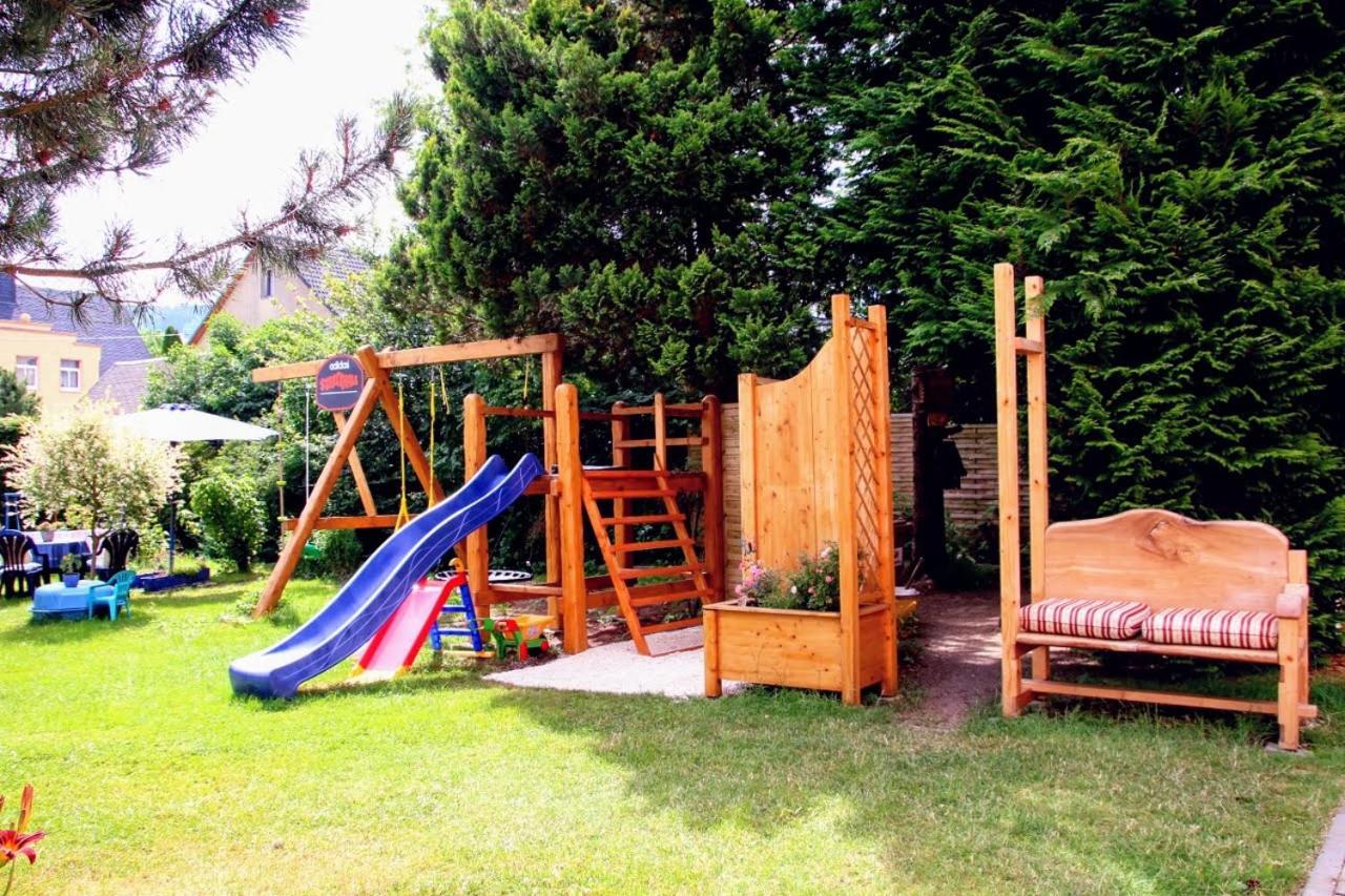 Familien-Ferienwohnung Haustein Konigswalde Exteriér fotografie